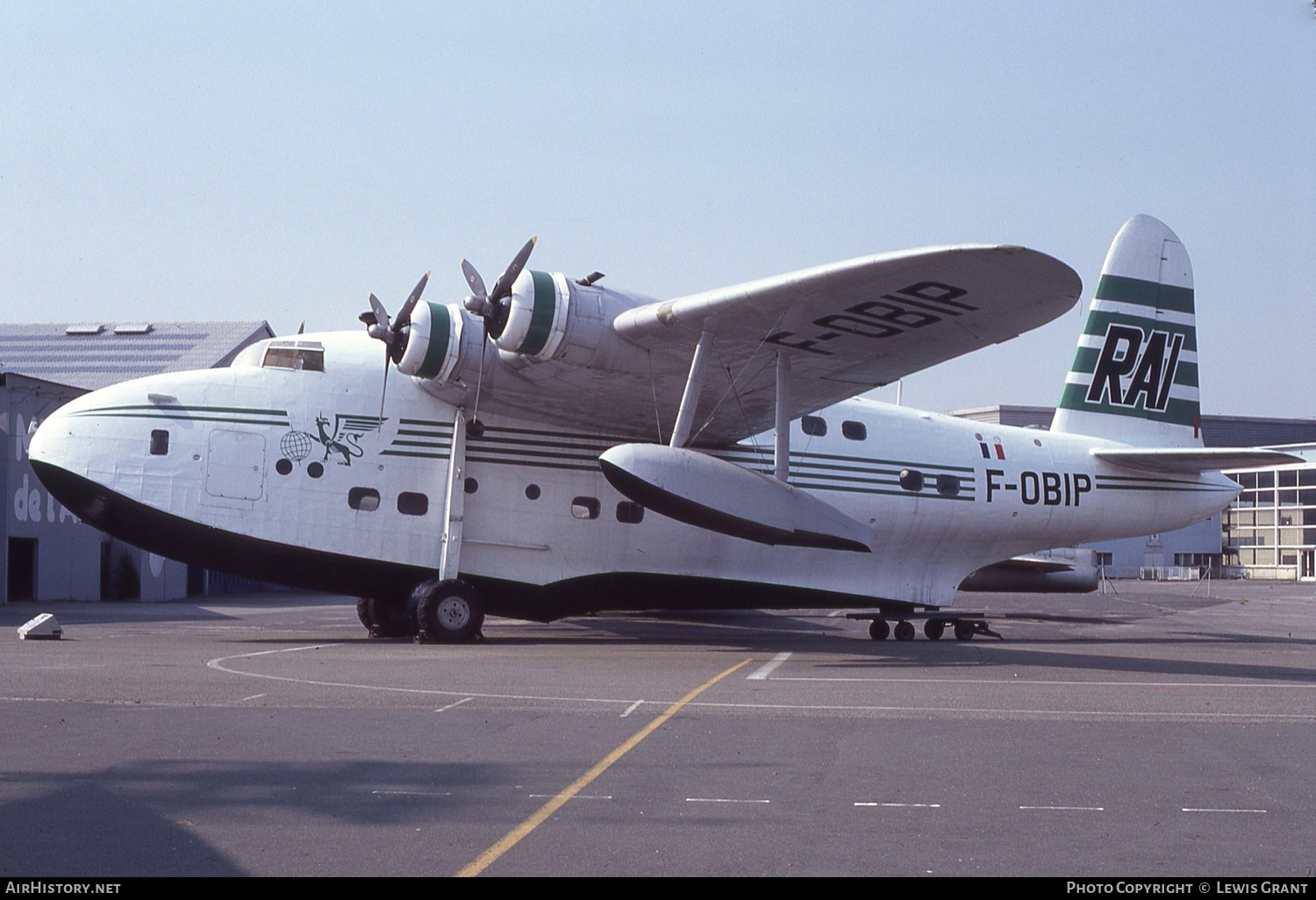 Aircraft Photo of F-OBIP | Short S-25 Sandringham 6 | RAI - Réseau Aérien Interinsulaire | AirHistory.net #101692