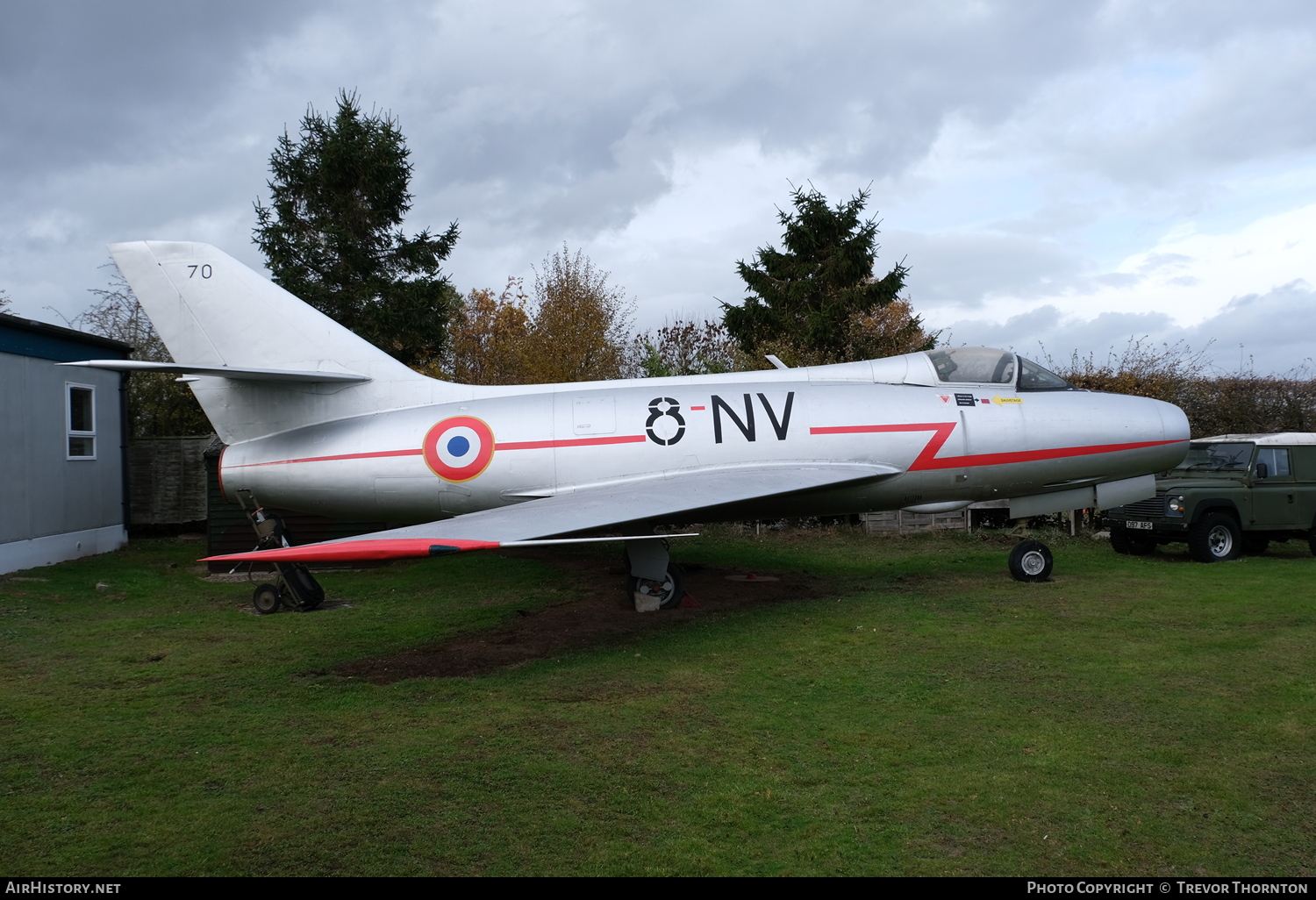 Aircraft Photo of 70 | Dassault MD-454 Mystere IV A | France - Air Force | AirHistory.net #101699