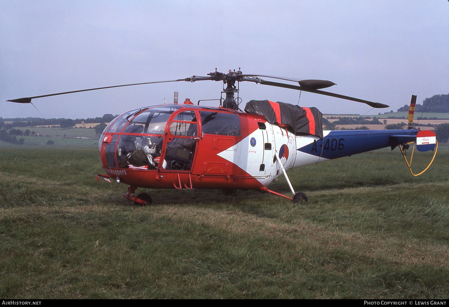 Aircraft Photo of A-406 | Sud SE-3160 Alouette III | Netherlands - Air Force | AirHistory.net #101718