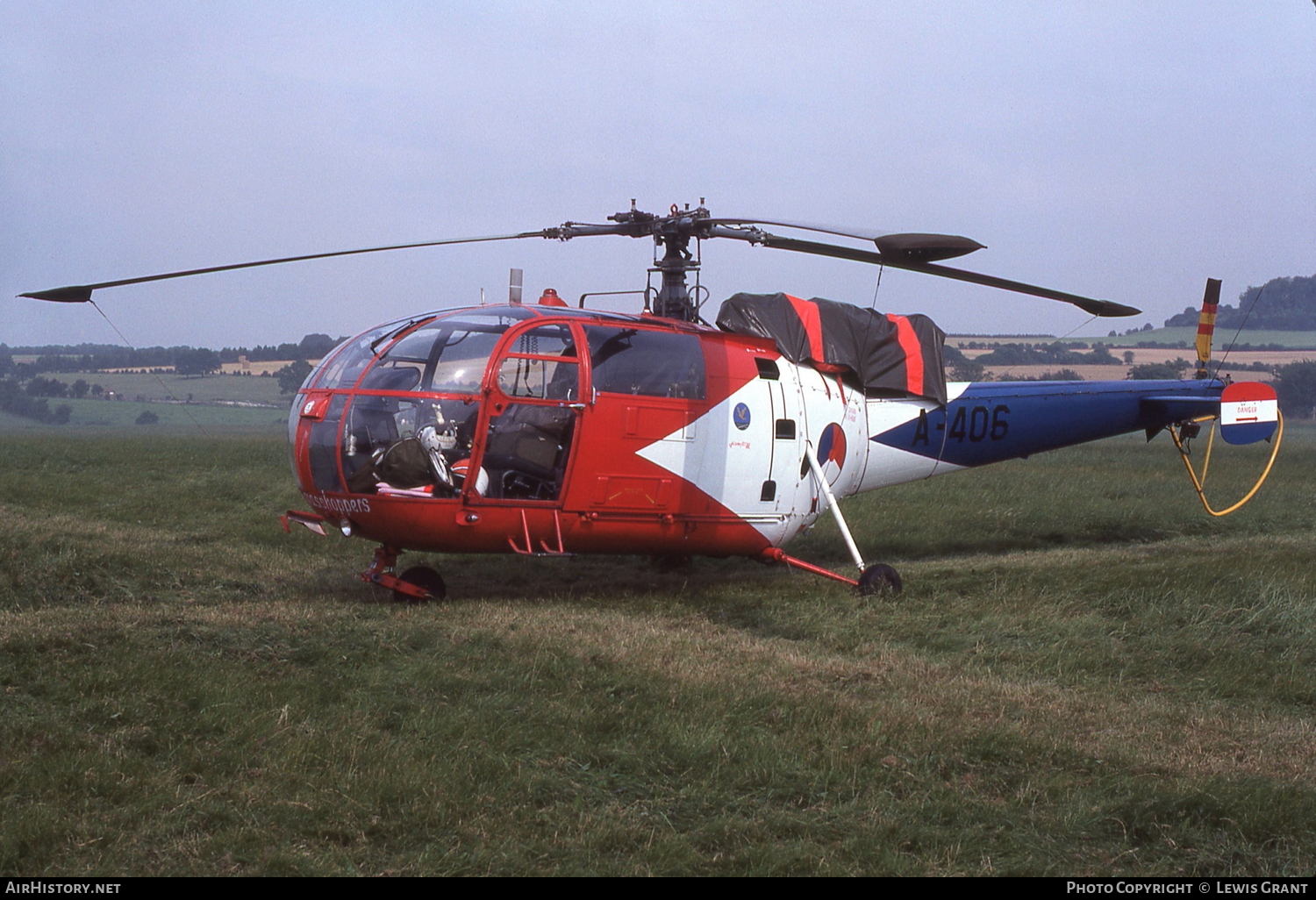 Aircraft Photo of A-406 | Aerospatiale SA-3160 Alouette III | Netherlands - Air Force | AirHistory.net #101718