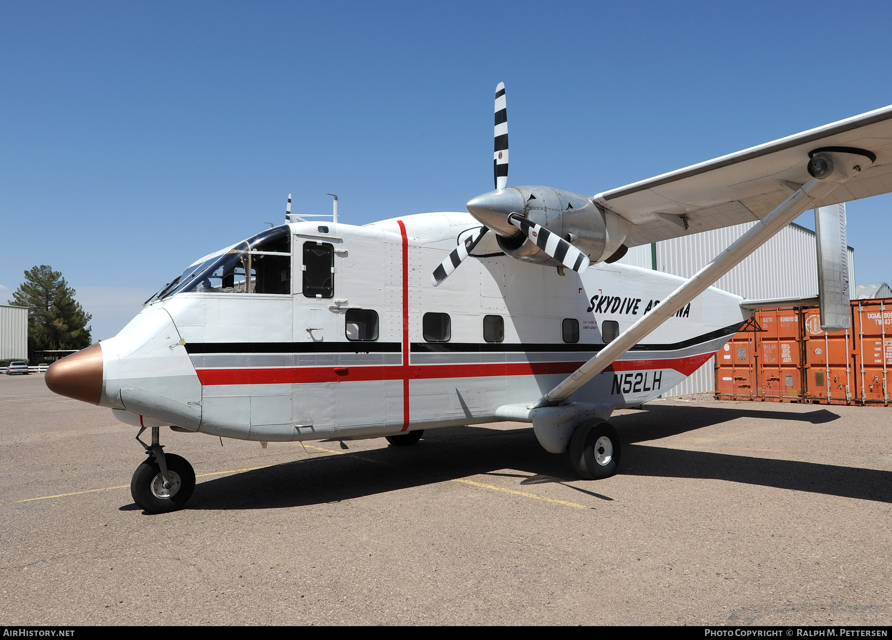 Aircraft Photo of N52LH | Short SC.7 Skyvan 3-100 | Skydive Arizona | AirHistory.net #101724