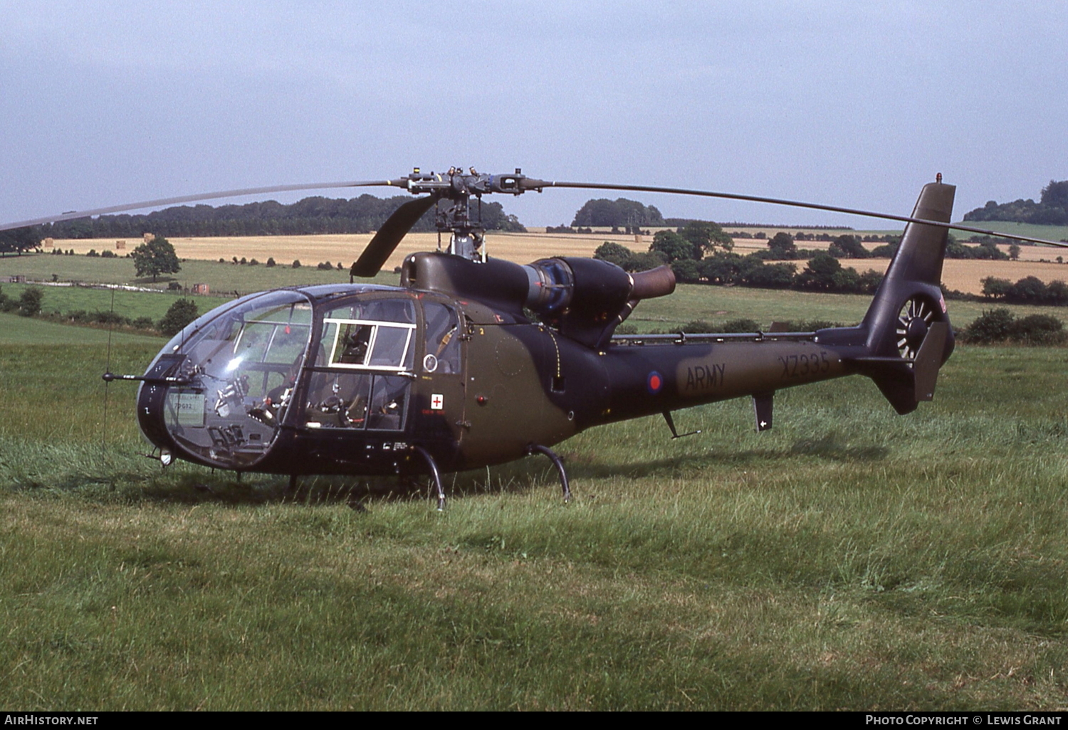 Aircraft Photo of XZ335 | Aerospatiale SA-341B Gazelle AH1 | UK - Army | AirHistory.net #101726