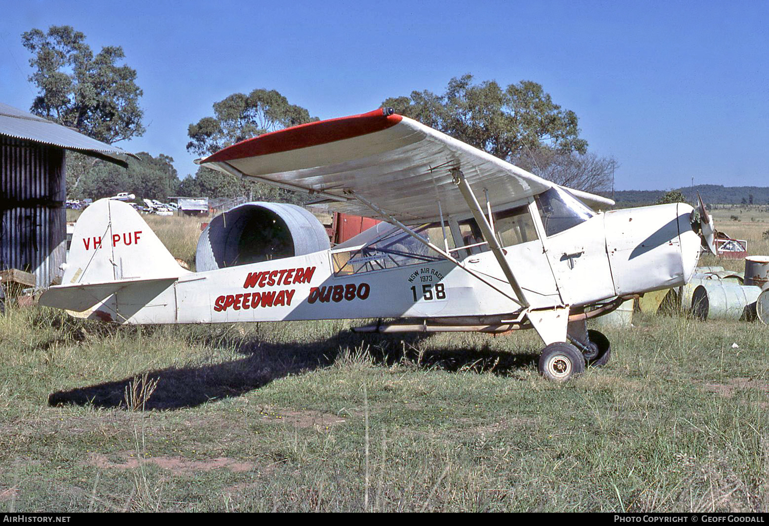 Aircraft Photo of VH-PUF | Auster 5 | Western Speedway | AirHistory.net #101744