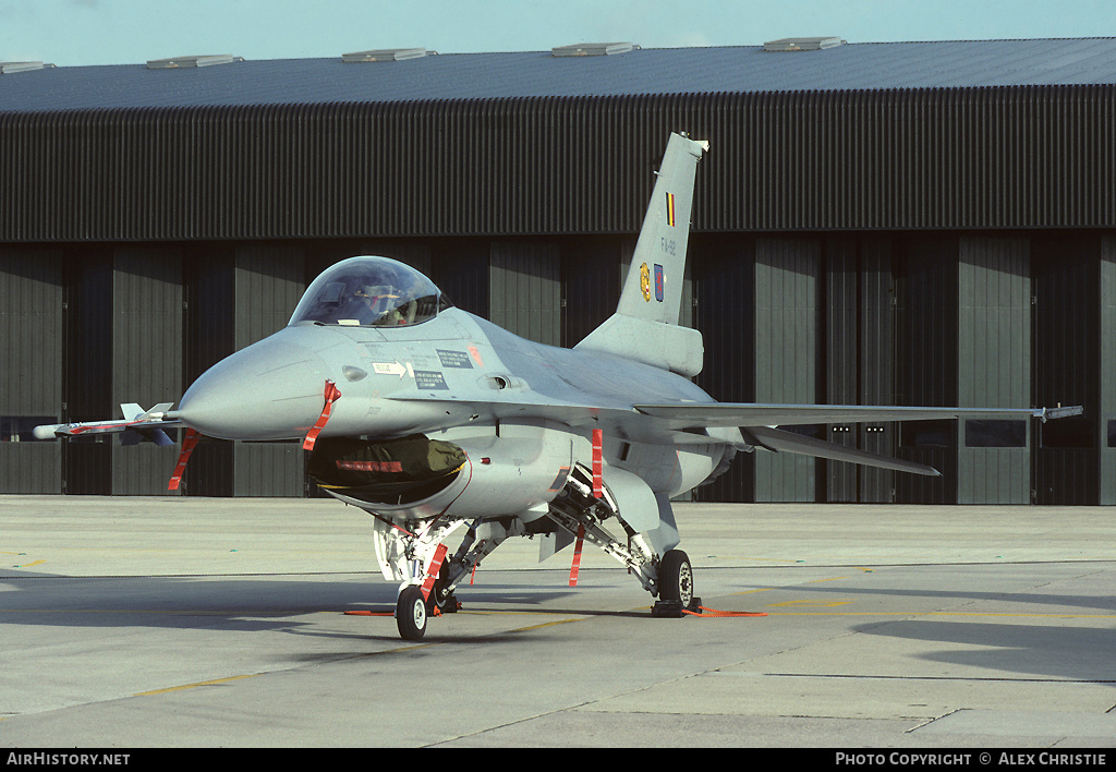 Aircraft Photo of FA-92 | General Dynamics F-16A Fighting Falcon | Belgium - Air Force | AirHistory.net #101757