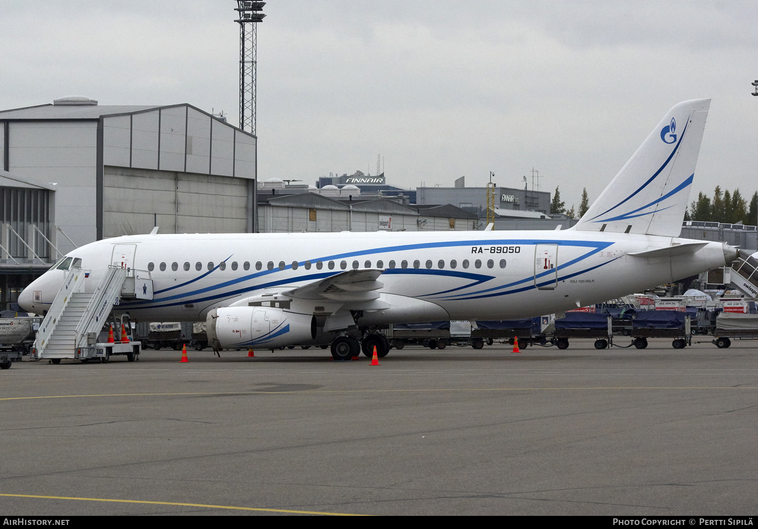 Aircraft Photo of RA-89050 | Sukhoi SSJ-100-95B-LR Superjet 100 (RRJ-95B) | Gazpromavia | AirHistory.net #101759