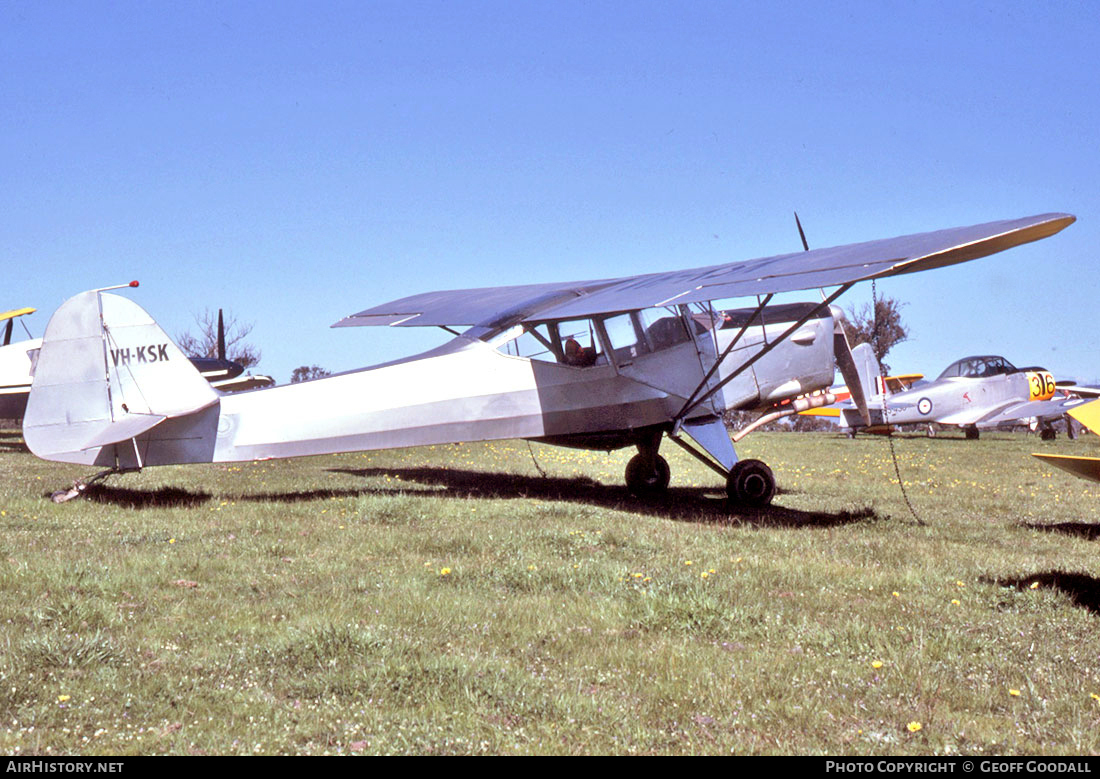 Aircraft Photo of VH-KSK | Auster J-5 Adventurer | AirHistory.net #101763