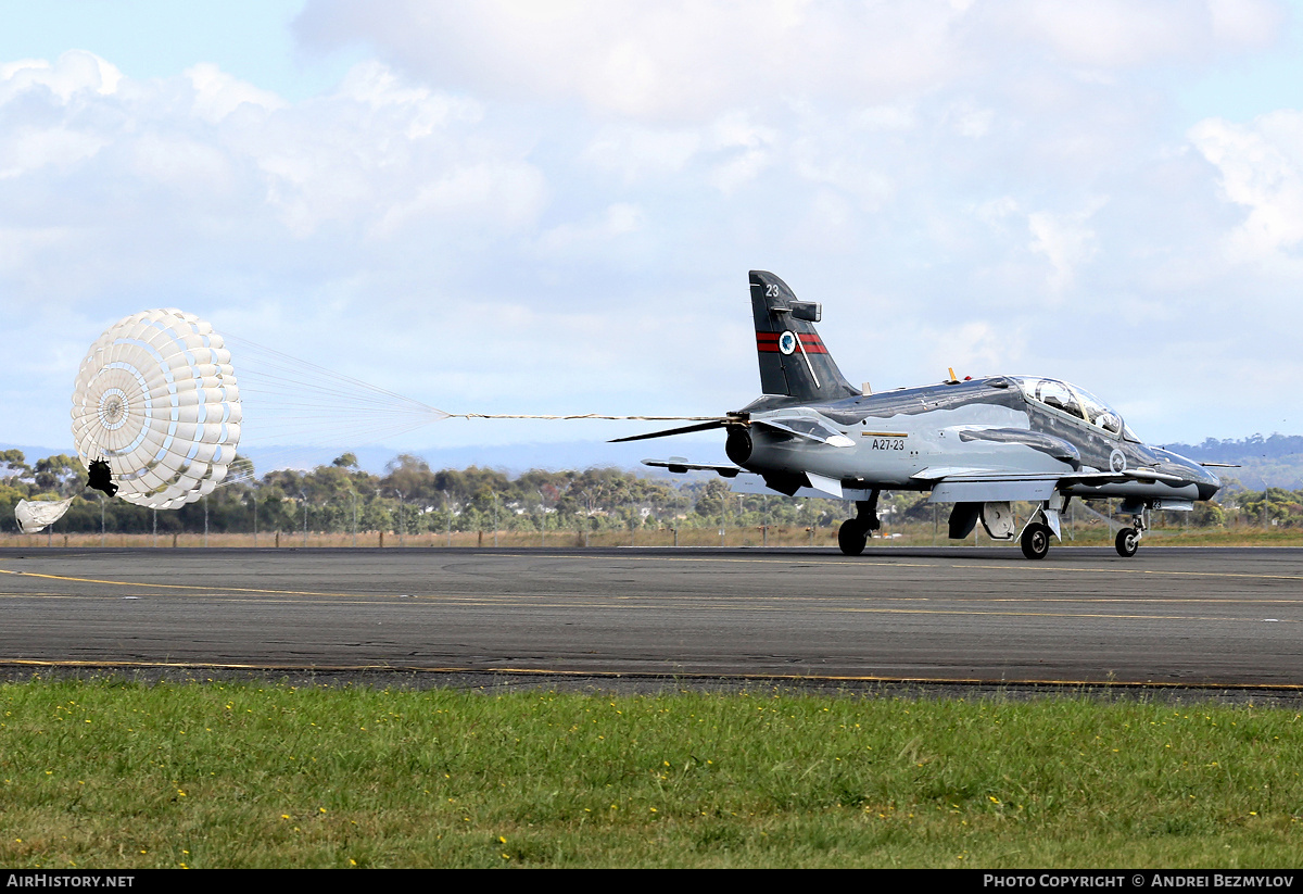 Aircraft Photo of A27-23 | BAE Systems Hawk 127 | Australia - Air Force | AirHistory.net #101764