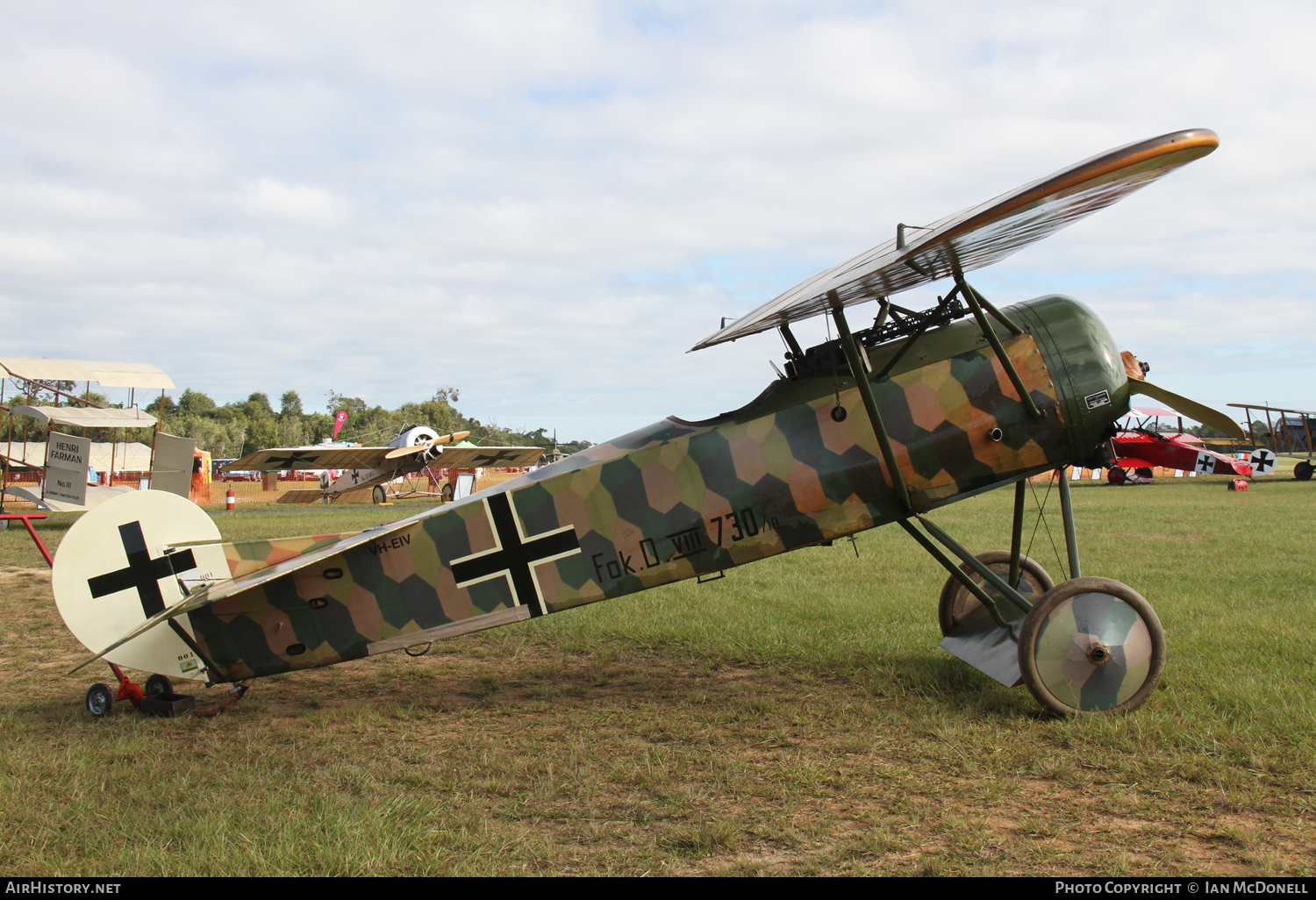 Aircraft Photo of VH-EIV / 730/18 | Fokker D.VIII (replica) | Germany - Air Force | AirHistory.net #101770