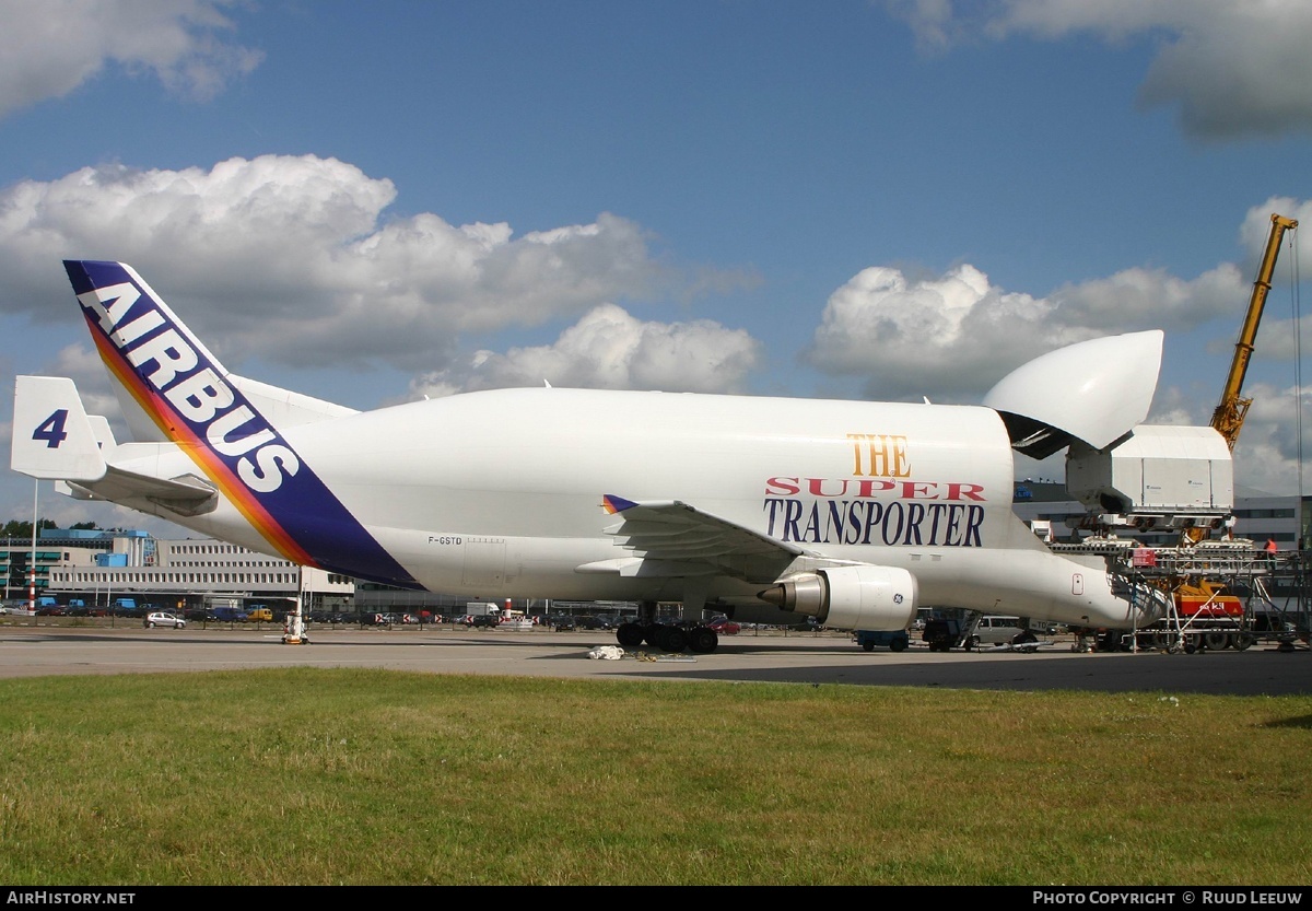 Aircraft Photo of F-GSTD | Airbus A300B4-608ST Beluga (Super Transporter) | Airbus Transport International | AirHistory.net #101785