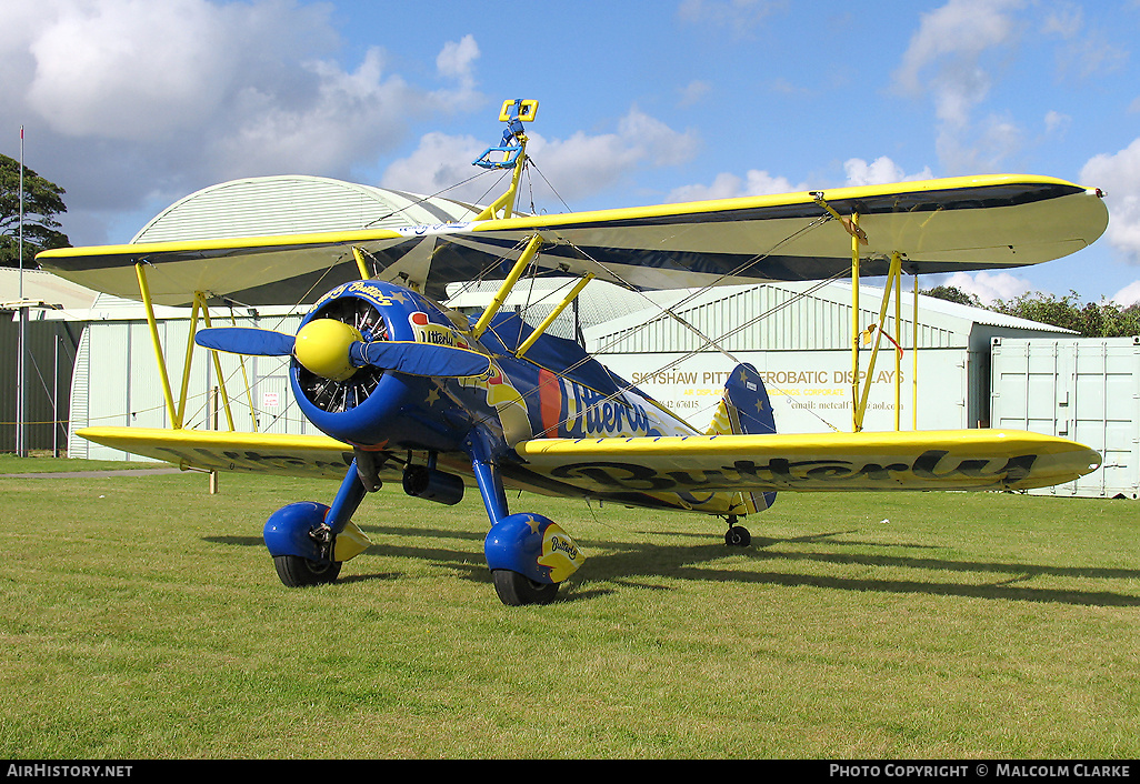 Aircraft Photo of N707TJ | Stearman N2S-1/R985 Kaydet (A75N1) | AirHistory.net #101808