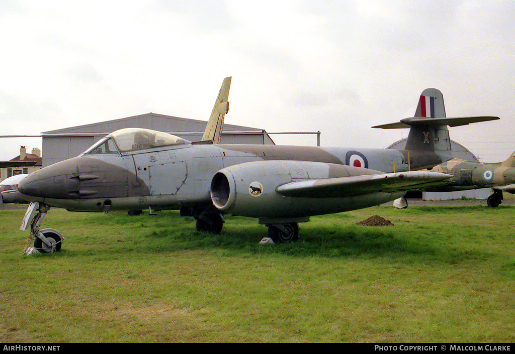 Aircraft Photo of WL181 | Gloster Meteor F8 | UK - Air Force | AirHistory.net #101810