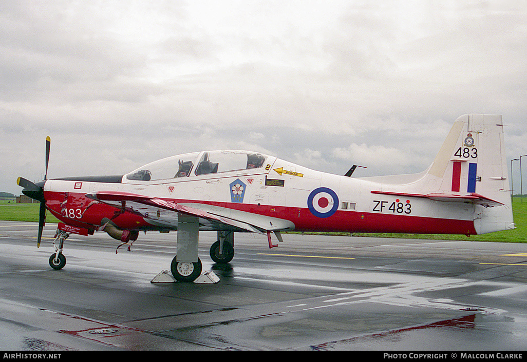 Aircraft Photo of ZF483 | Short S-312 Tucano T1 | UK - Air Force | AirHistory.net #101813