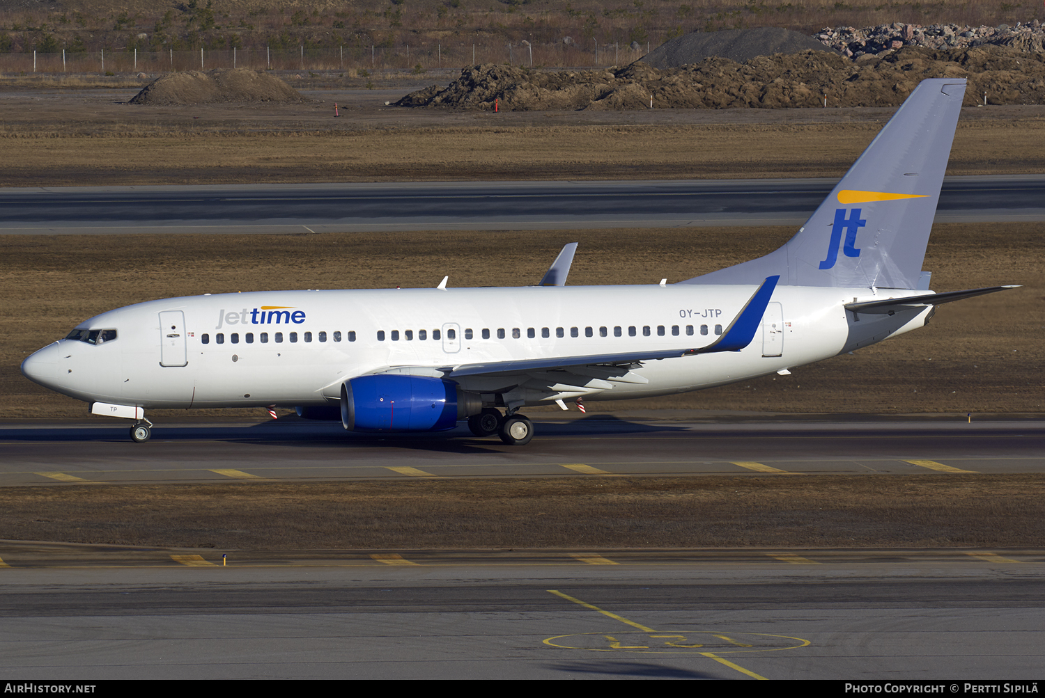 Aircraft Photo of OY-JTP | Boeing 737-7L9 | Jettime | AirHistory.net #101818