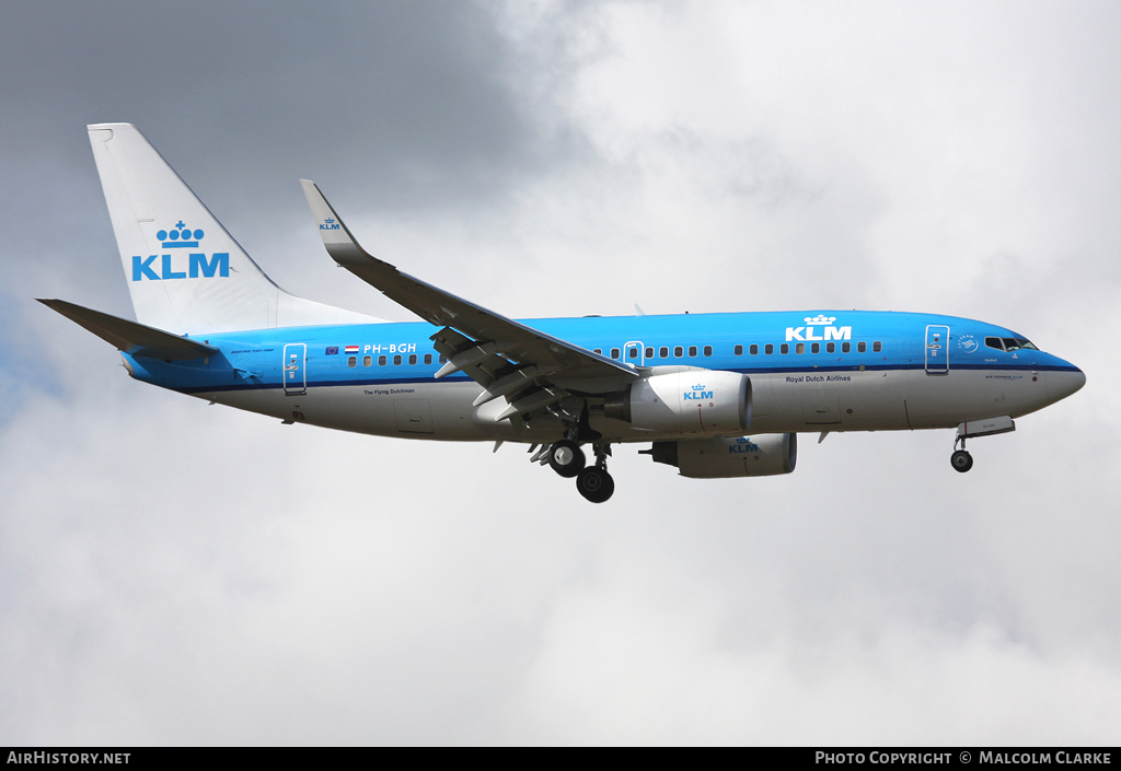 Aircraft Photo of PH-BGH | Boeing 737-7K2 | KLM - Royal Dutch Airlines | AirHistory.net #101832