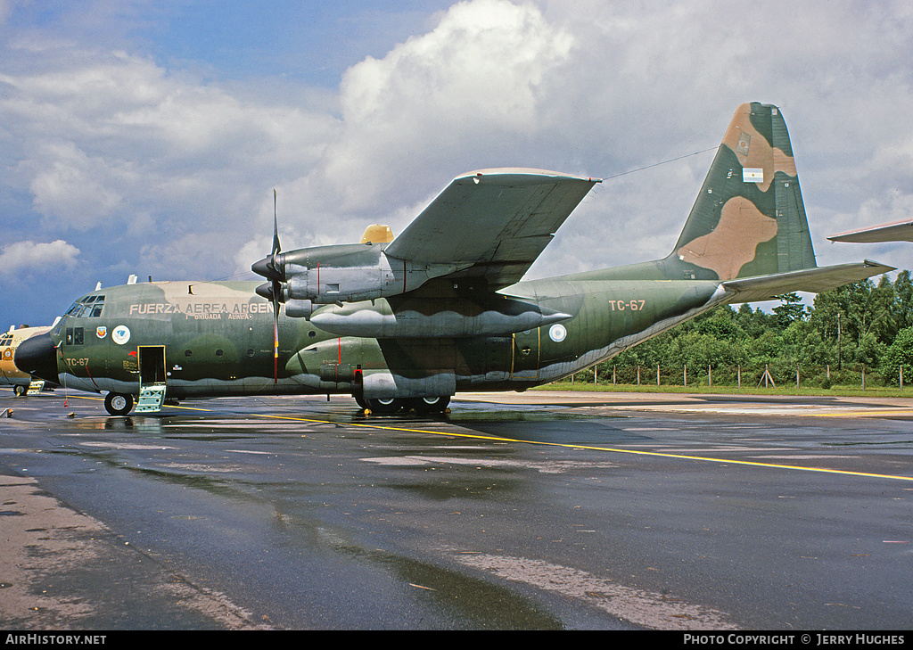 Aircraft Photo of TC-67 | Lockheed C-130H Hercules | Argentina - Air Force | AirHistory.net #101856