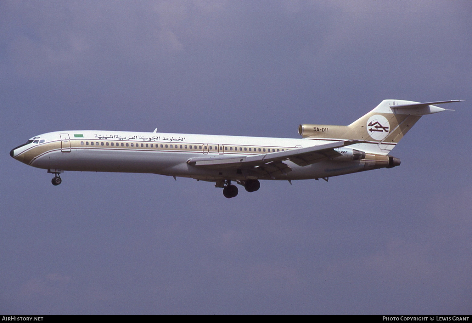 Aircraft Photo of 5A-DII | Boeing 727-2L5/Adv | Libyan Arab Airlines | AirHistory.net #101858
