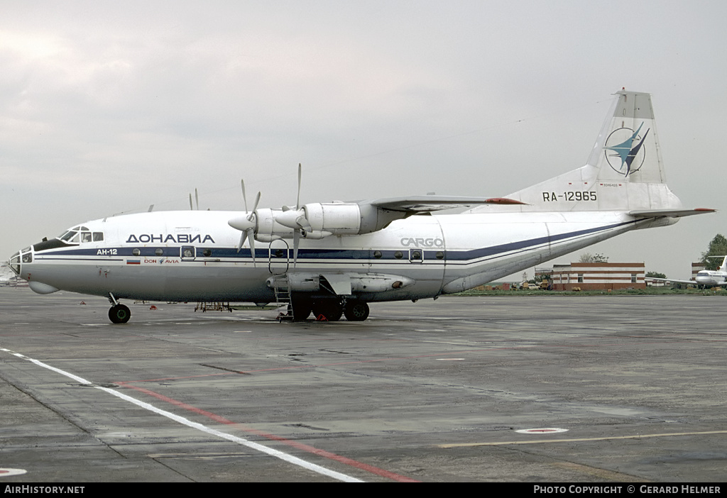 Aircraft Photo of RA-12965 | Antonov An-12TB | Donavia | AirHistory.net #101861