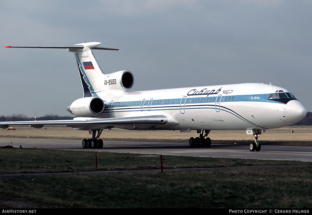 Aircraft Photo of RA-85693 | Tupolev Tu-154M | Sibir - Siberia Airlines | AirHistory.net #101862