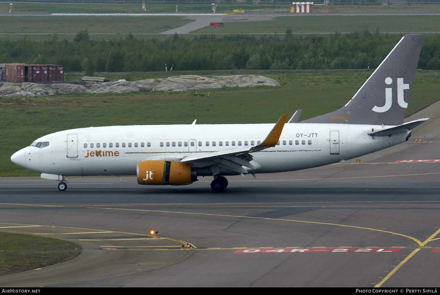 Aircraft Photo of OY-JTY | Boeing 737-7Q8 | Jettime | AirHistory.net #101871