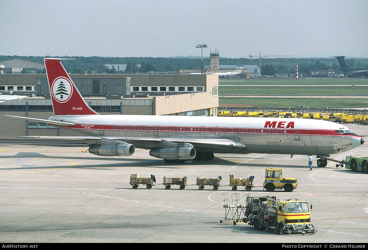Aircraft Photo of OD-AHD | Boeing 707-323C | MEA - Middle East Airlines | AirHistory.net #101881