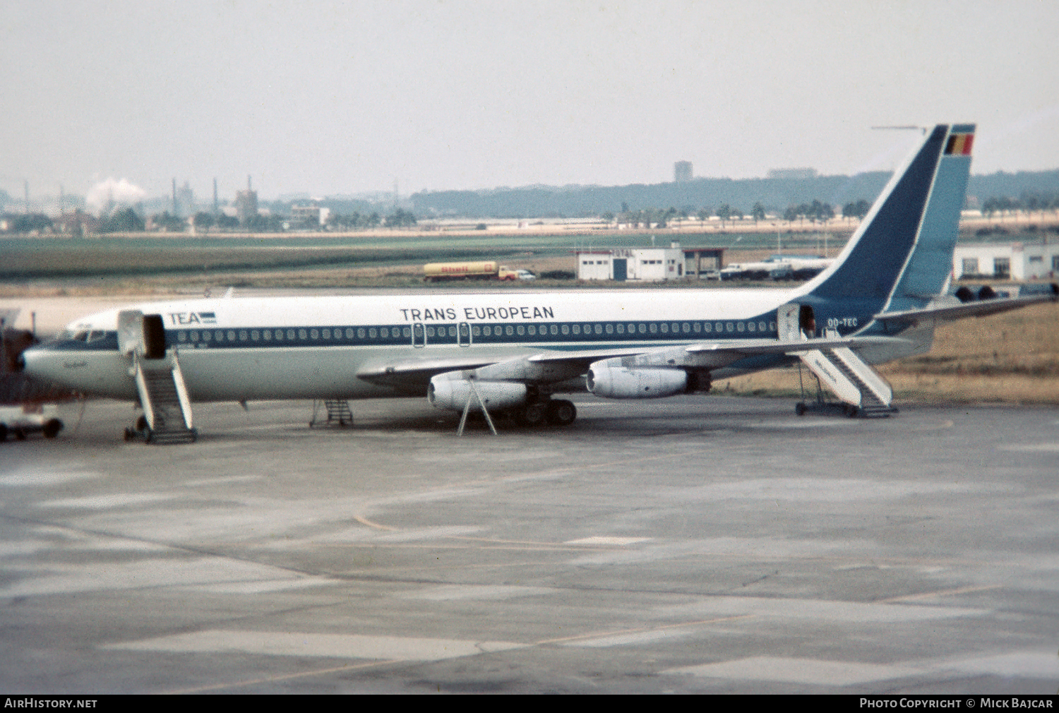 Aircraft Photo of OO-TEC | Boeing 707-131 | TEA - Trans European Airways | AirHistory.net #101883