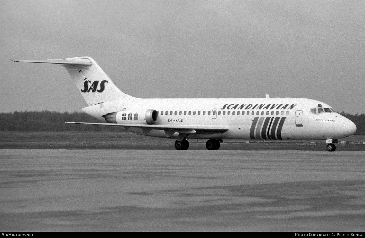 Aircraft Photo of OY-KGD | McDonnell Douglas DC-9-21 | Scandinavian Airlines - SAS | AirHistory.net #101909