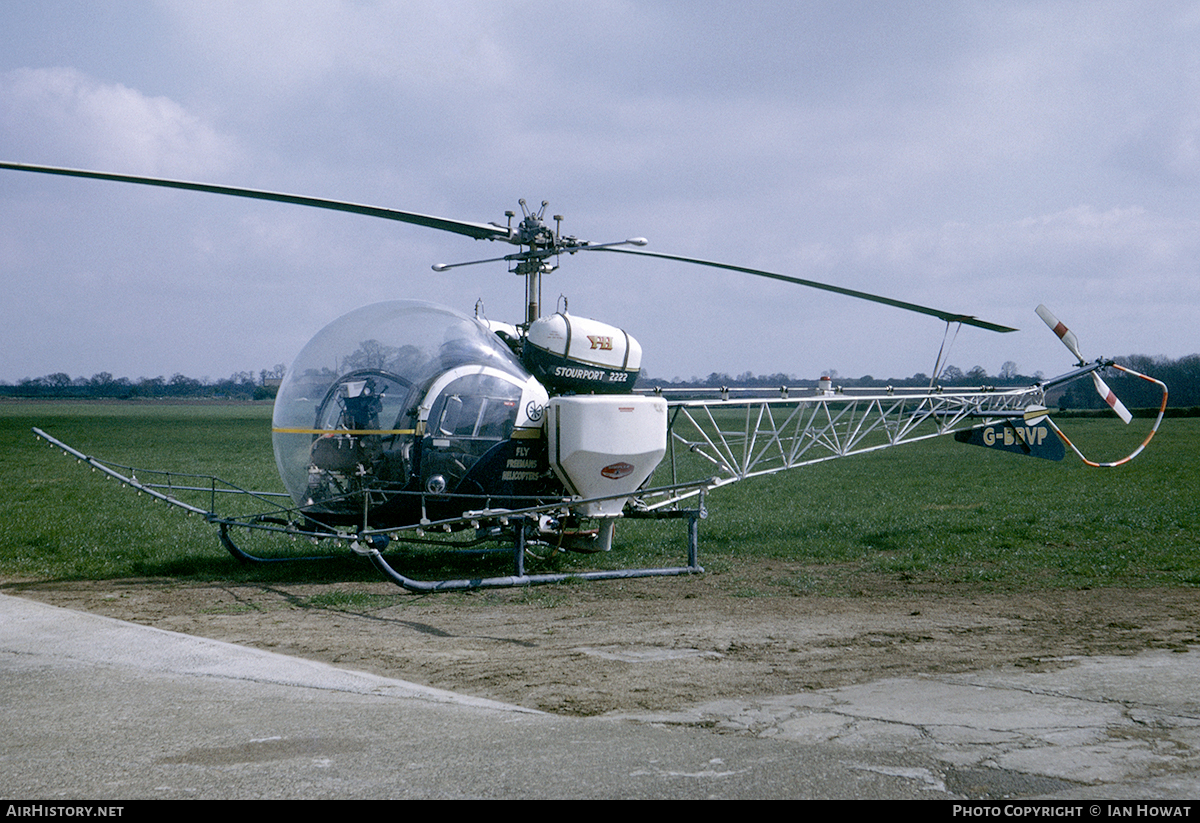 Aircraft Photo of G-BBVP | Westland-Bell 47G-3B-1 | Freemans Helicopters | AirHistory.net #101920