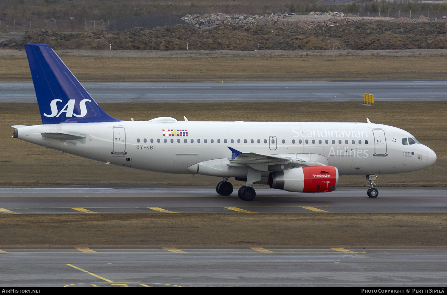 Aircraft Photo of OY-KBT | Airbus A319-131 | Scandinavian Airlines - SAS | AirHistory.net #101924