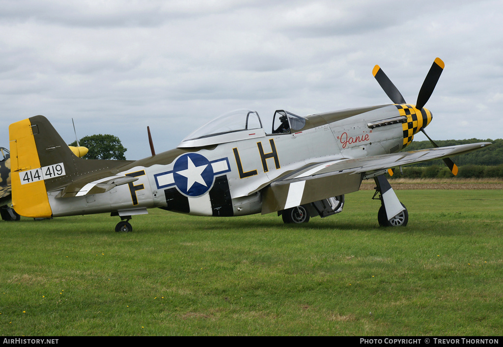 Aircraft Photo of G-MSTG / 414419 | North American P-51D Mustang | USA - Air Force | AirHistory.net #101928