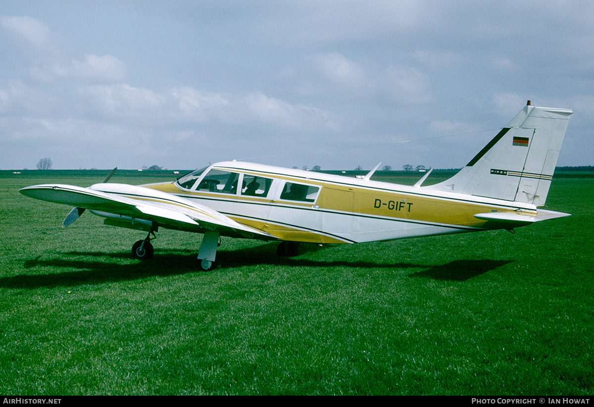 Aircraft Photo of D-GIFT | Piper PA-34-200 Seneca | AirHistory.net #101932