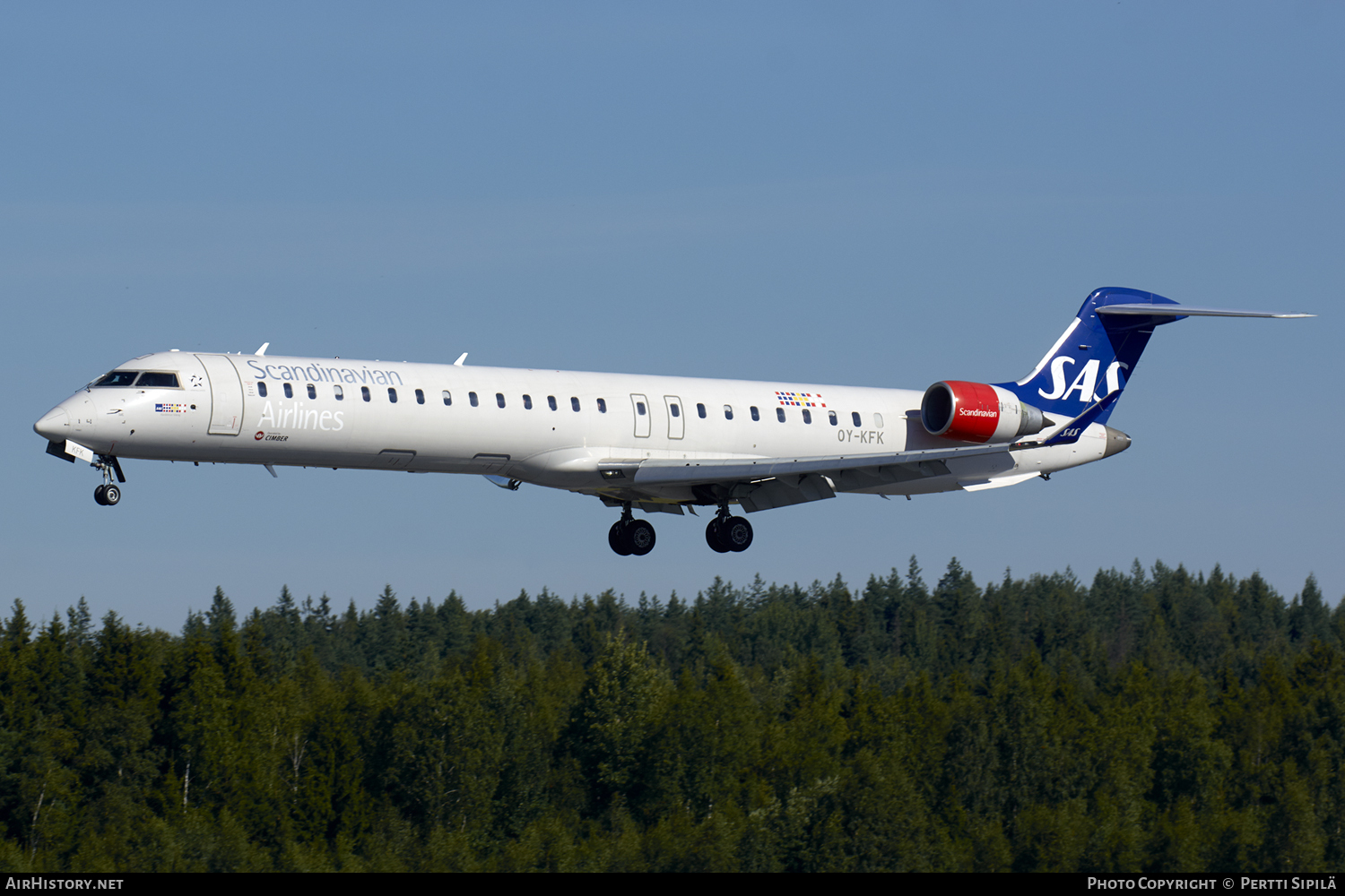 Aircraft Photo of OY-KFK | Bombardier CRJ-900LR (CL-600-2D24) | Scandinavian Airlines - SAS | AirHistory.net #101937