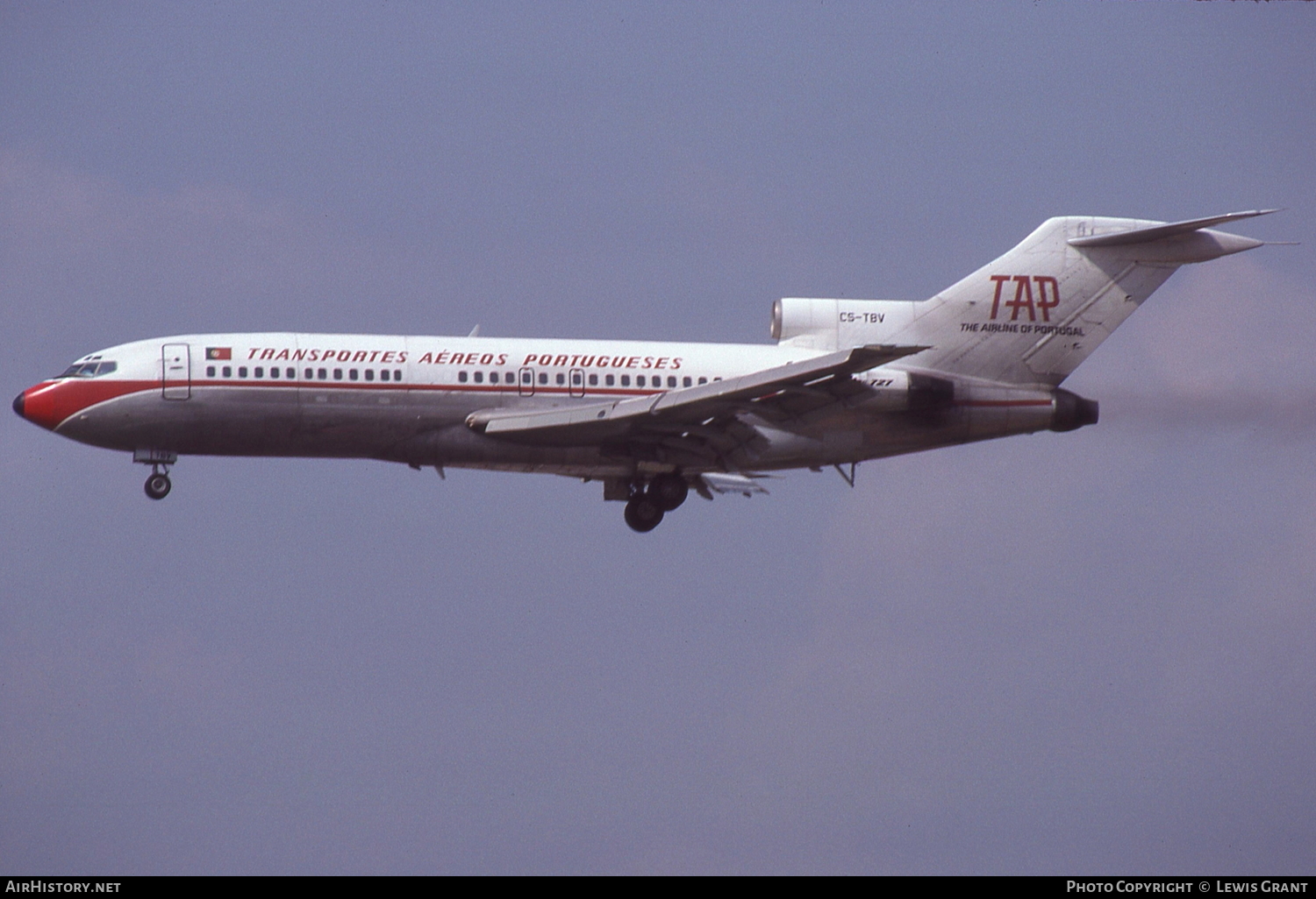 Aircraft Photo of CS-TBV | Boeing 727-155C | TAP - Transportes Aéreos Portugueses | AirHistory.net #101971