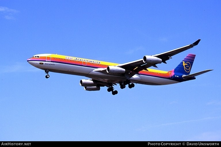 Aircraft Photo of 6Y-JMC | Airbus A340-312 | Air Jamaica | AirHistory.net #101973