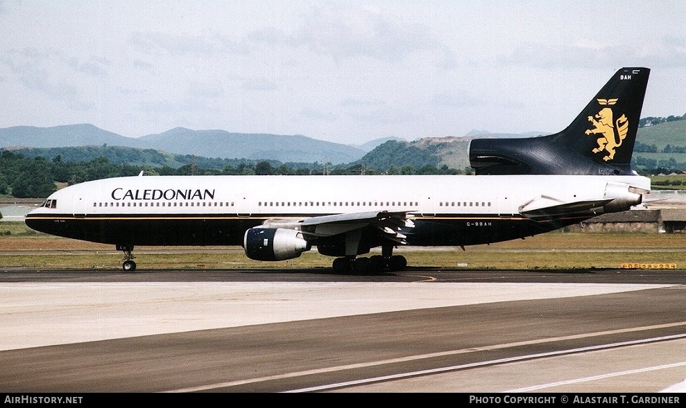 Aircraft Photo of G-BBAH | Lockheed L-1011-385-1-14 TriStar 100 | Caledonian Airways | AirHistory.net #101979
