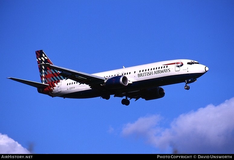 Aircraft Photo of G-DOCV | Boeing 737-436 | British Airways | AirHistory.net #101980