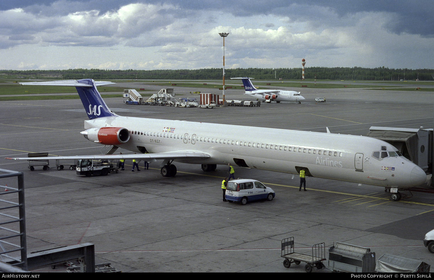 Aircraft Photo of OY-KGY | McDonnell Douglas MD-81 (DC-9-81) | Scandinavian Airlines - SAS | AirHistory.net #101987
