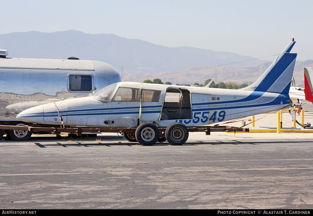 Aircraft Photo of N55549 | Piper PA-34-200 Seneca | AEX Air | AirHistory.net #101989