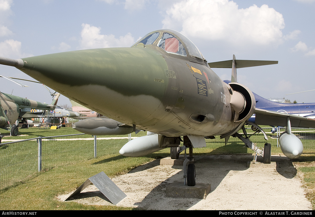 Aircraft Photo of FX60 | Lockheed F-104G Starfighter | Belgium - Air Force | AirHistory.net #101993