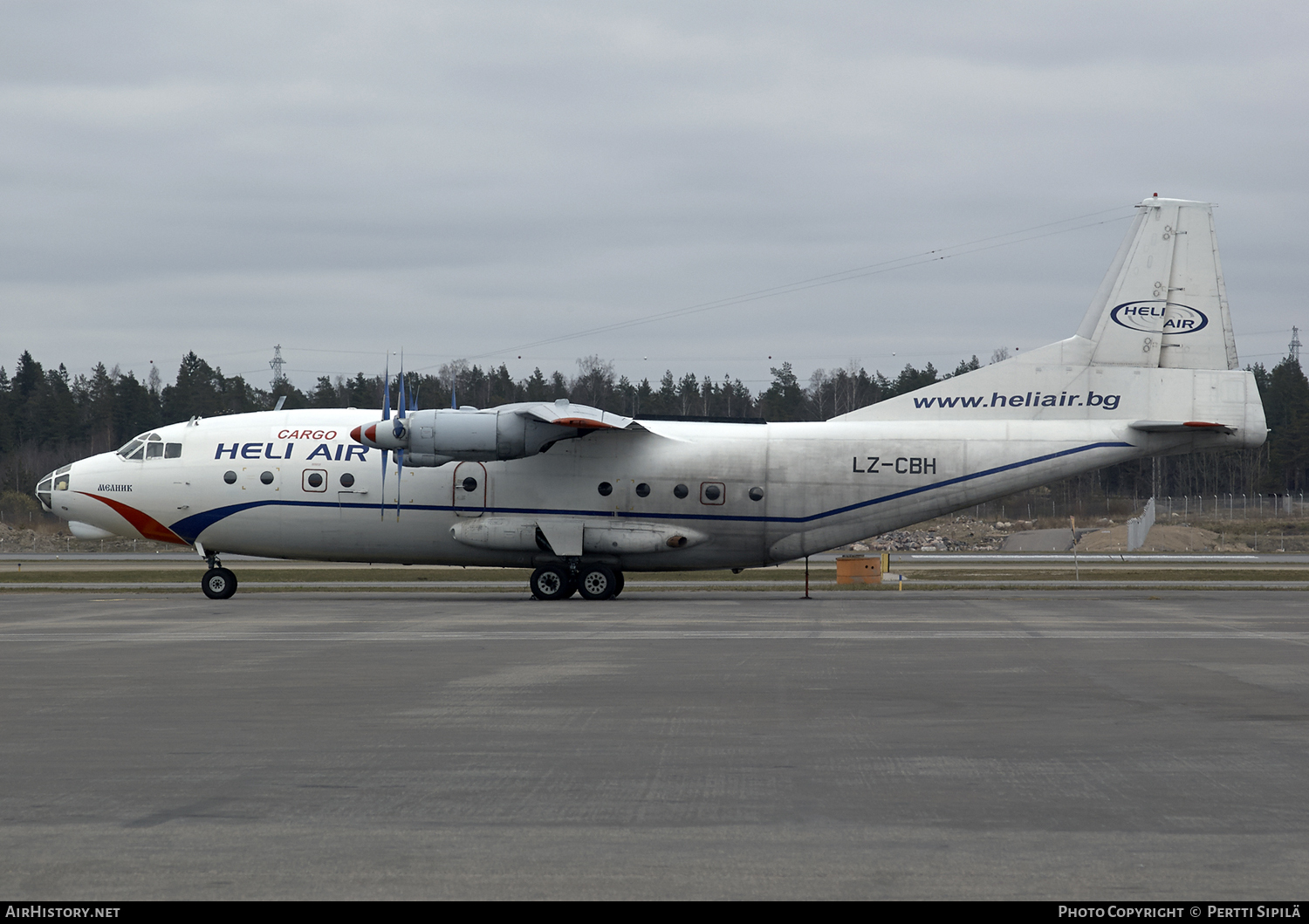 Aircraft Photo of LZ-CBH | Antonov An-12BK | Heli Air Cargo | AirHistory.net #102003