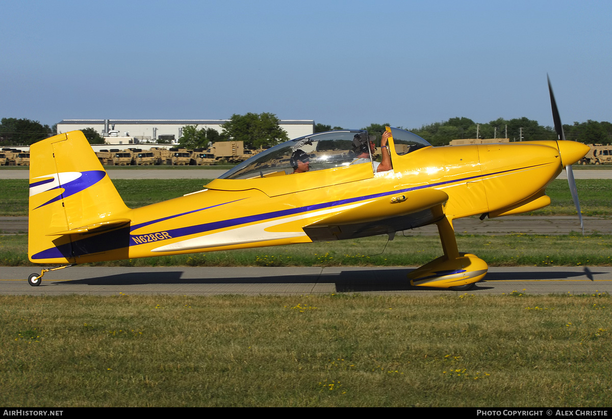 Aircraft Photo of N628GR | Van's RV-8 | AirHistory.net #102005