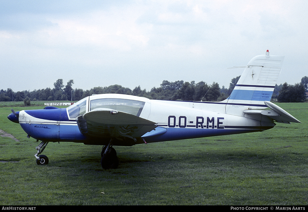 Aircraft Photo of OO-RME | Socata MS-892A Rallye Commodore 150 | AirHistory.net #102024