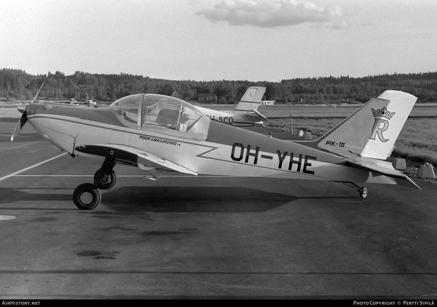 Aircraft Photo of OH-YHE | PIK PIK-15 Hinu | Porin Ilmailukerho | AirHistory.net #102030