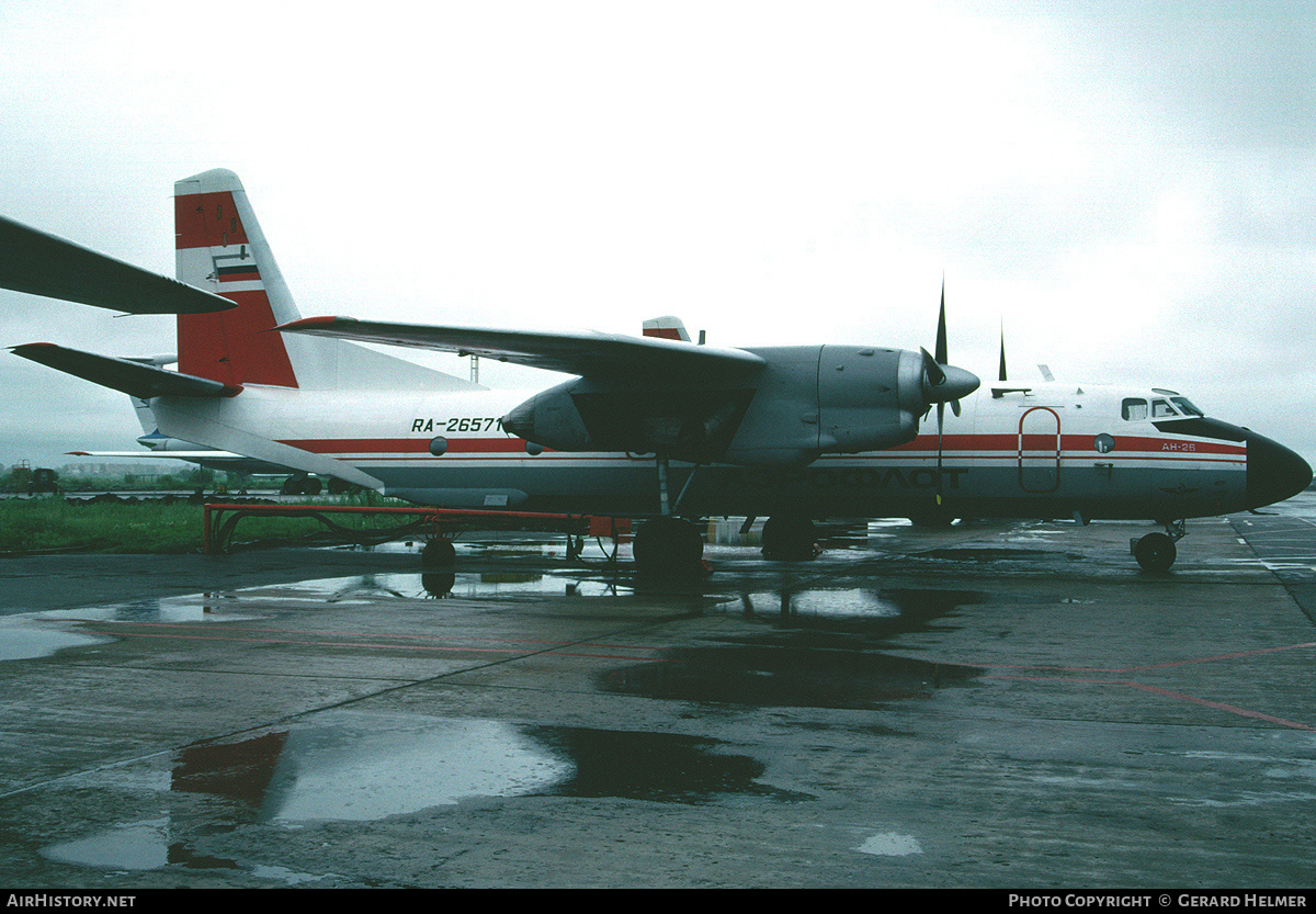 Aircraft Photo of RA-26571 | Antonov An-26 | Aeroflot | AirHistory.net #102038