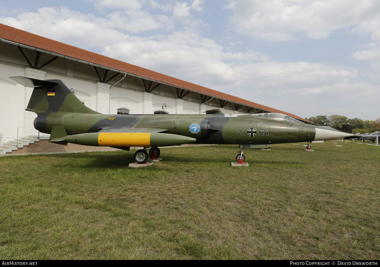 Aircraft Photo of 2164 | Lockheed F-104G Starfighter | Germany - Air Force | AirHistory.net #102042