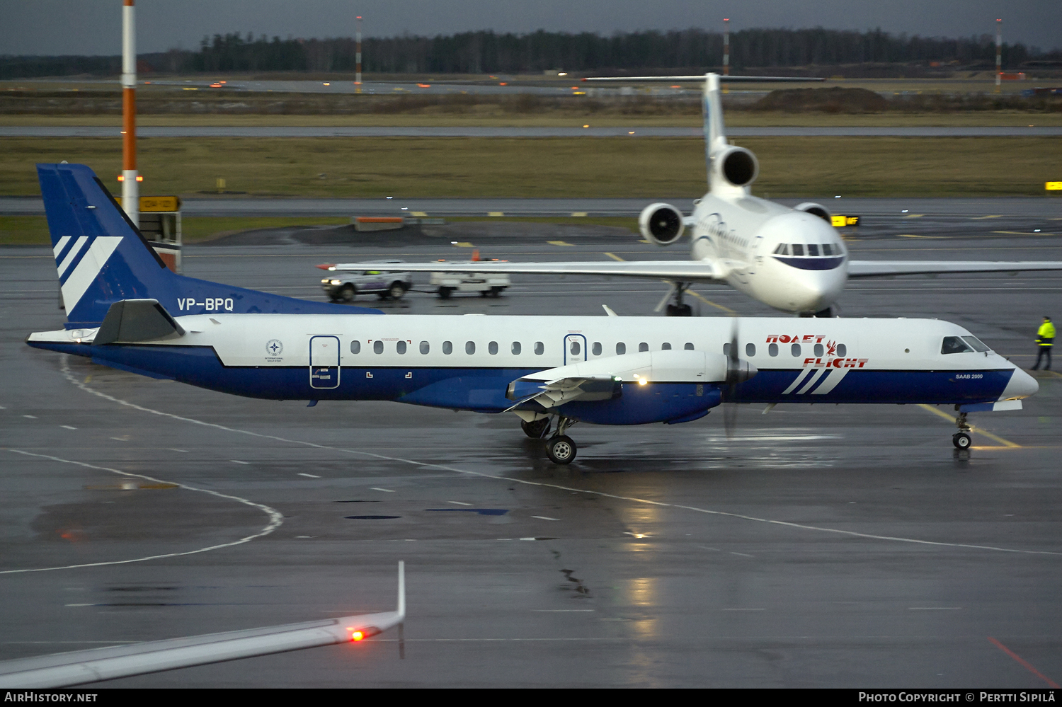 Aircraft Photo of VP-BPQ | Saab 2000 | Polet Flight | AirHistory.net #102043