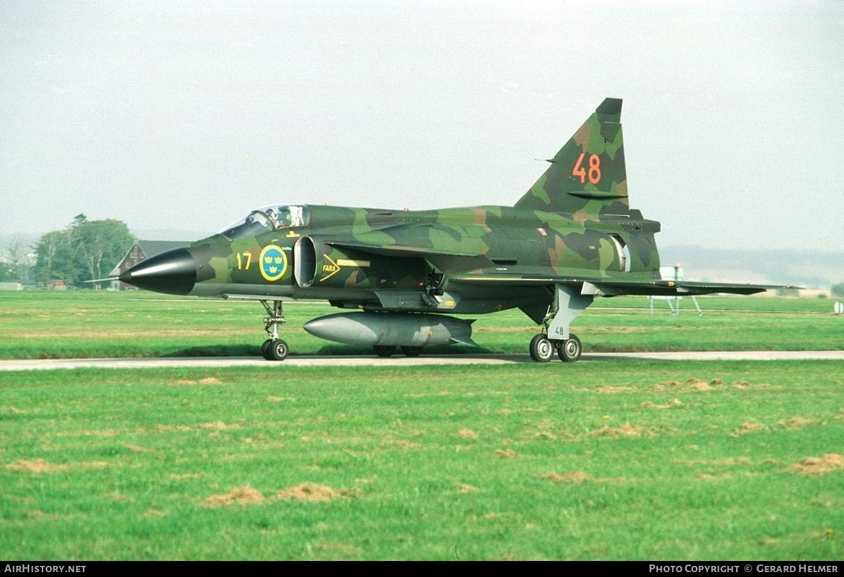 Aircraft Photo of 37360 | Saab JA37 Viggen | Sweden - Air Force | AirHistory.net #102044