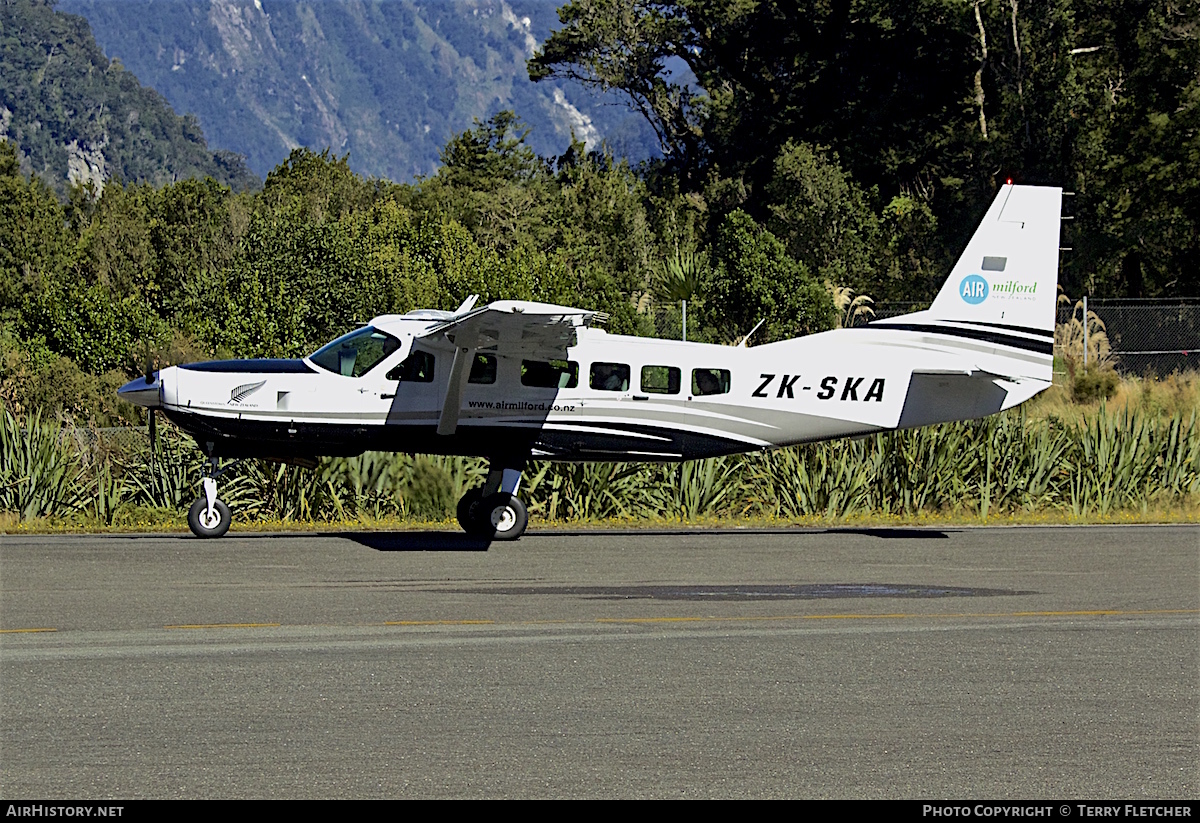 Aircraft Photo of ZK-SKA | Cessna 208 Caravan I | Air Milford | AirHistory.net #102069