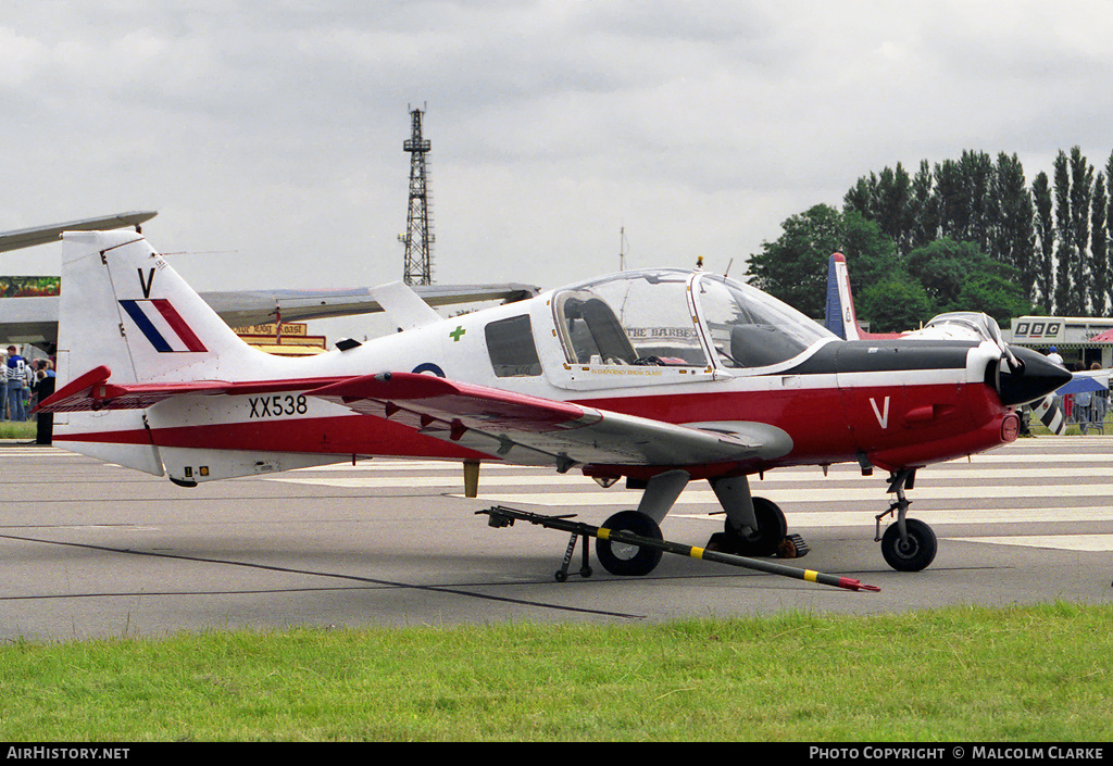 Aircraft Photo of XX538 | Scottish Aviation Bulldog T1 | UK - Air Force | AirHistory.net #102088