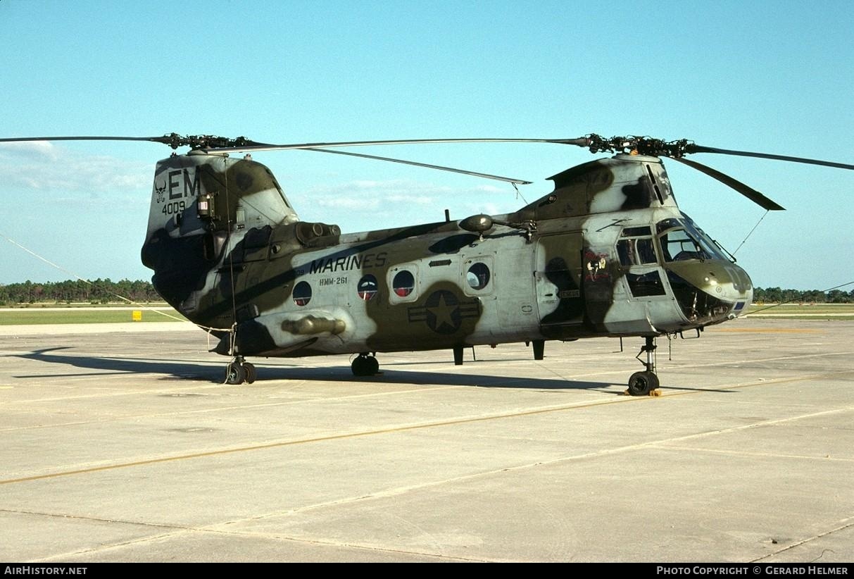 Aircraft Photo of 154009 | Boeing Vertol CH-46E Sea Knight | USA - Marines | AirHistory.net #102104