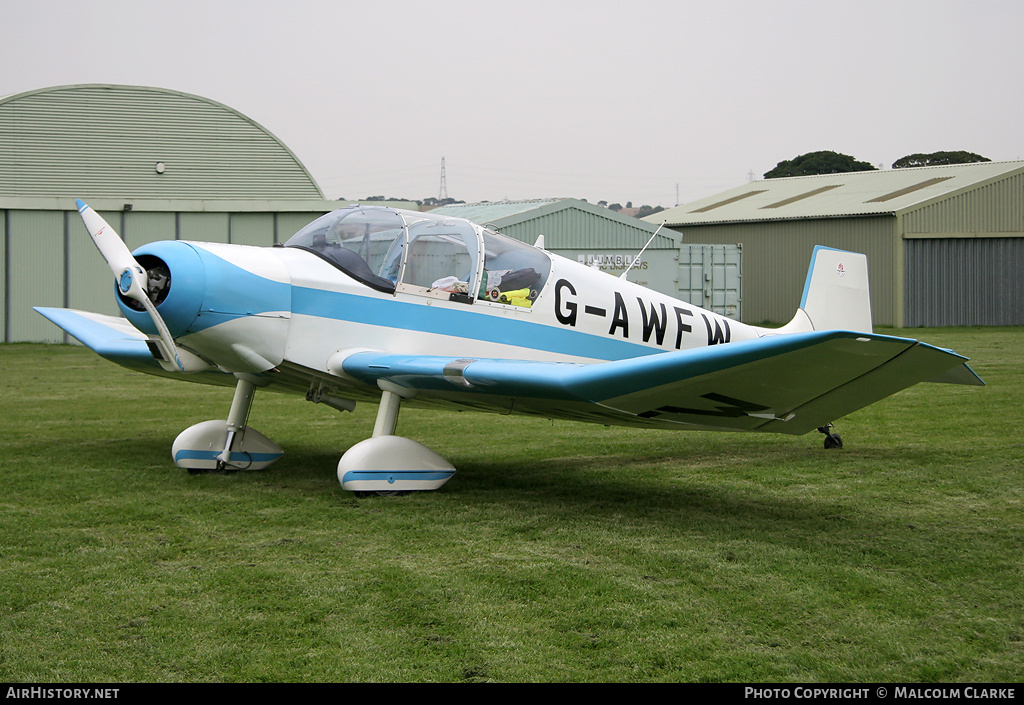 Aircraft Photo of G-AWFW | SAN Jodel D-117 | AirHistory.net #102120